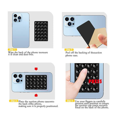 Techsuit SE-PAD Suction Cup Holder, Bleo