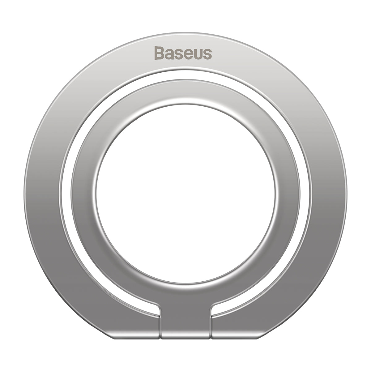 Baseus Halo Ring Holder, Universal, Silver SUCH000012