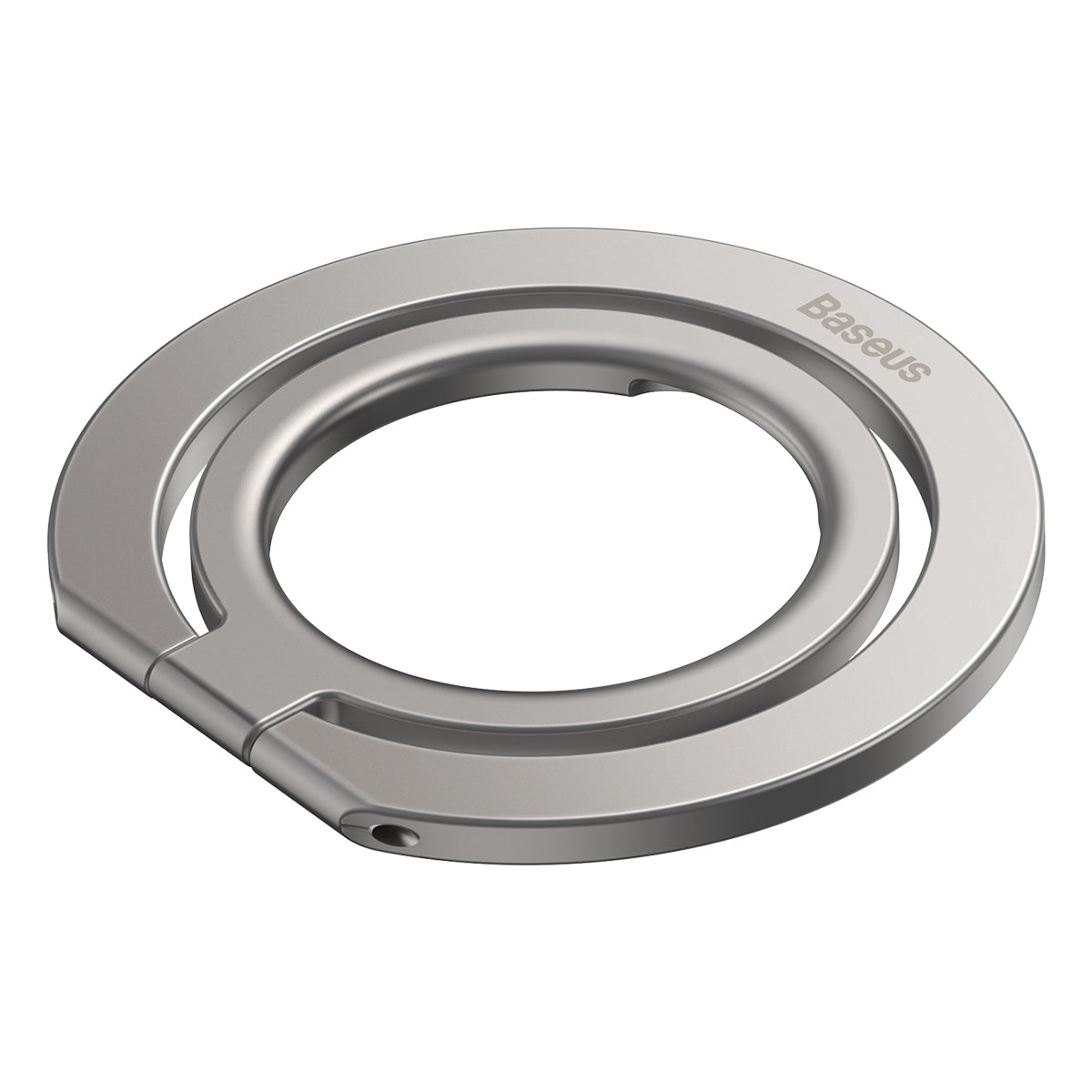 Baseus Halo Ring Holder, Universal, Silver SUCH000012