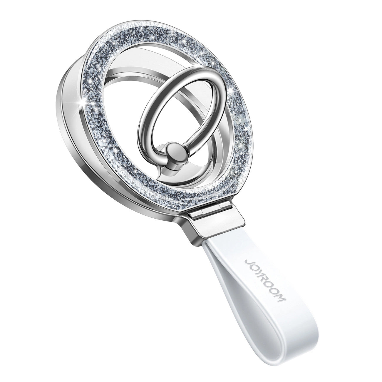 Joyroom JR-ZS425 Glitter Ring Holder, Universal, White
