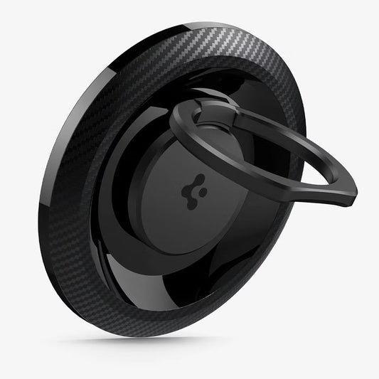 Spigen O-Mag OM100 Carbon Ring Holder, Universal, Black AMP05505
