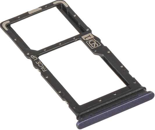 SIM Card Holder Motorola Moto G35, Black (Midnight Black), Service Pack S948E26487