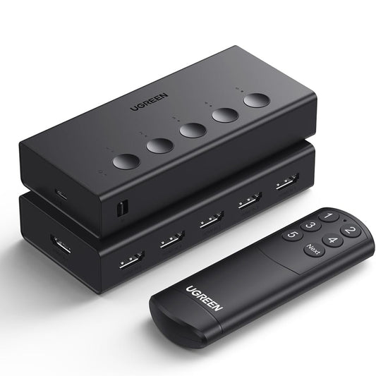 UGREEN CM568 HDMI Video Switch (90512), Black