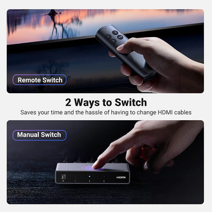 UGREEN CM624 (15604) Grey HDMI Video Switch