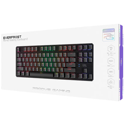 Proove Everfrost Wired USB Gaming Keyboard, RGB, 1.8m, Black CKEVEN00000401