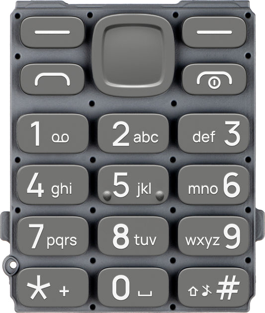 Latin Keyboard HMD 130 Music, Gray, Service Pack SP20Z14Z1457Y