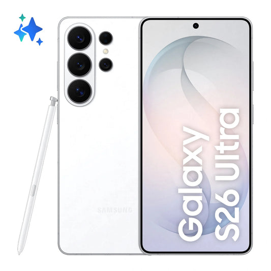 Samsung Galaxy S26 Ultra Mobile Phone, 512GB, 12GB, White SM-S948BZWGEUB