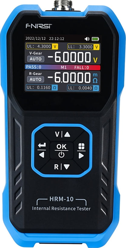 Fnirsi HRM-10 Service Tester for measuring internal resistance and battery/accumulator voltage