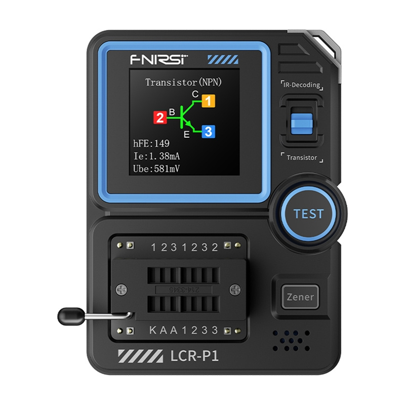 Tester Service Fnirsi LCR-P1 for measuring capacitors and transistors