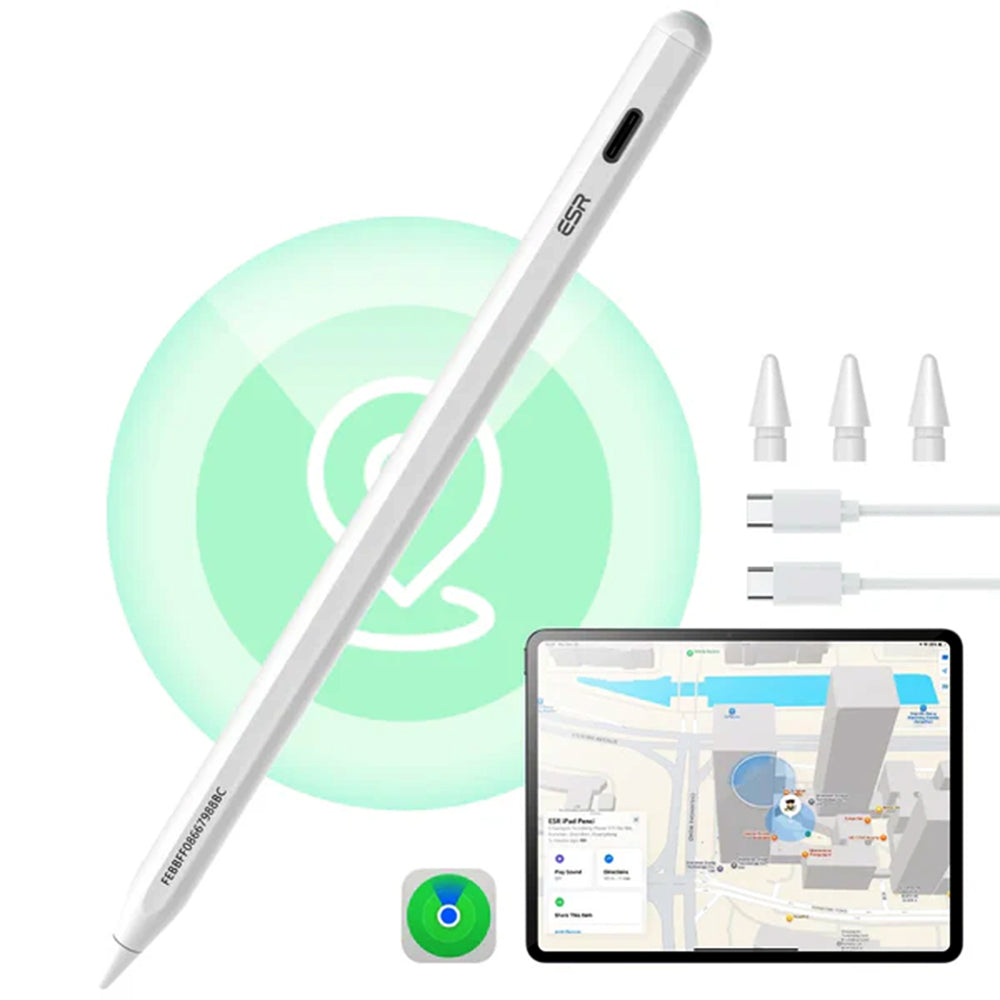 Touch Pen ESR Geo for Apple iPad, Active Version, White