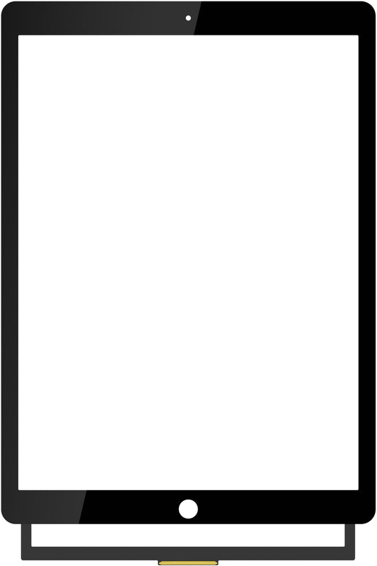 Touchscreen Forward Guard OCA for Apple iPad Pro 12.9 (2017), Black