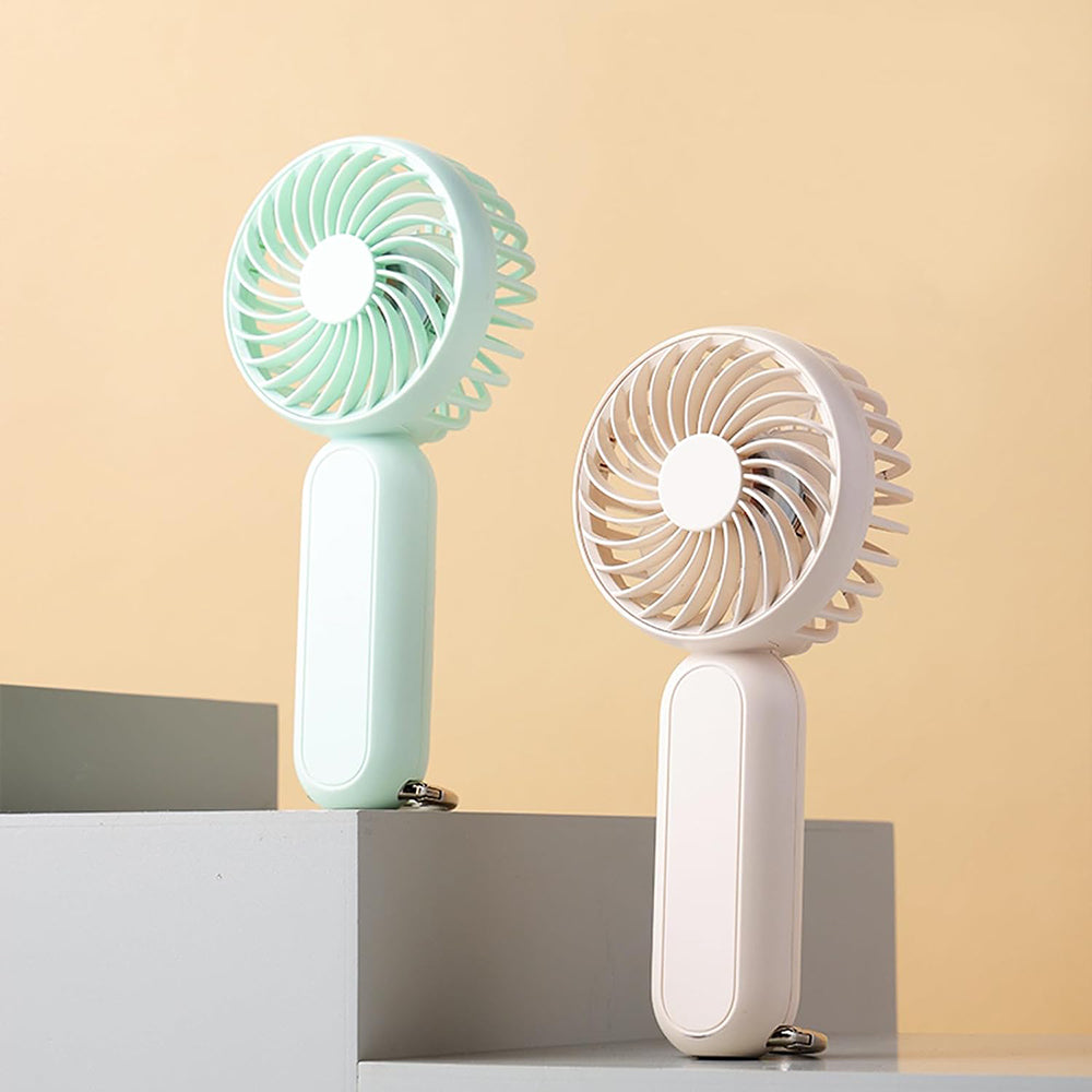 Techsuit A217 Portable Fan, Pink Gold