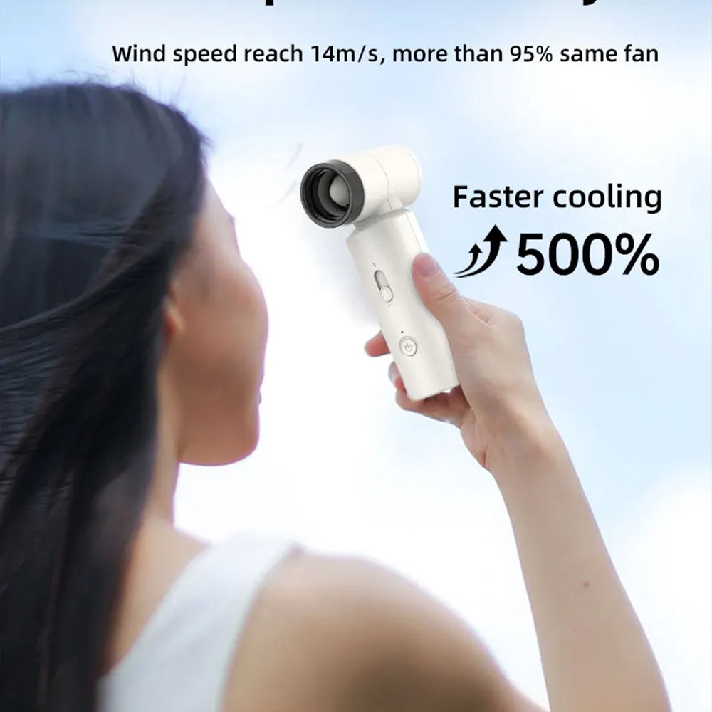 Techsuit FS15 Portable Fan, Navy Blue