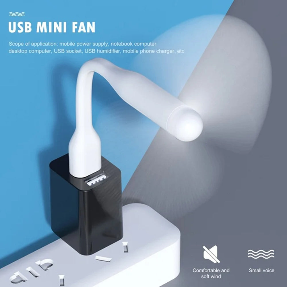 Techsuit TUF1 USB Fan, Orange