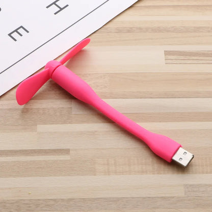 Techsuit TUF1 USB Fan, Pink