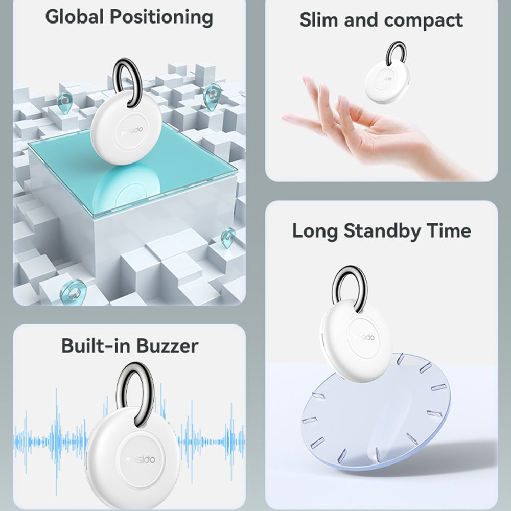 Yesido SmartTag EC14 for iOS Series, White
